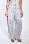 White Lace Pants