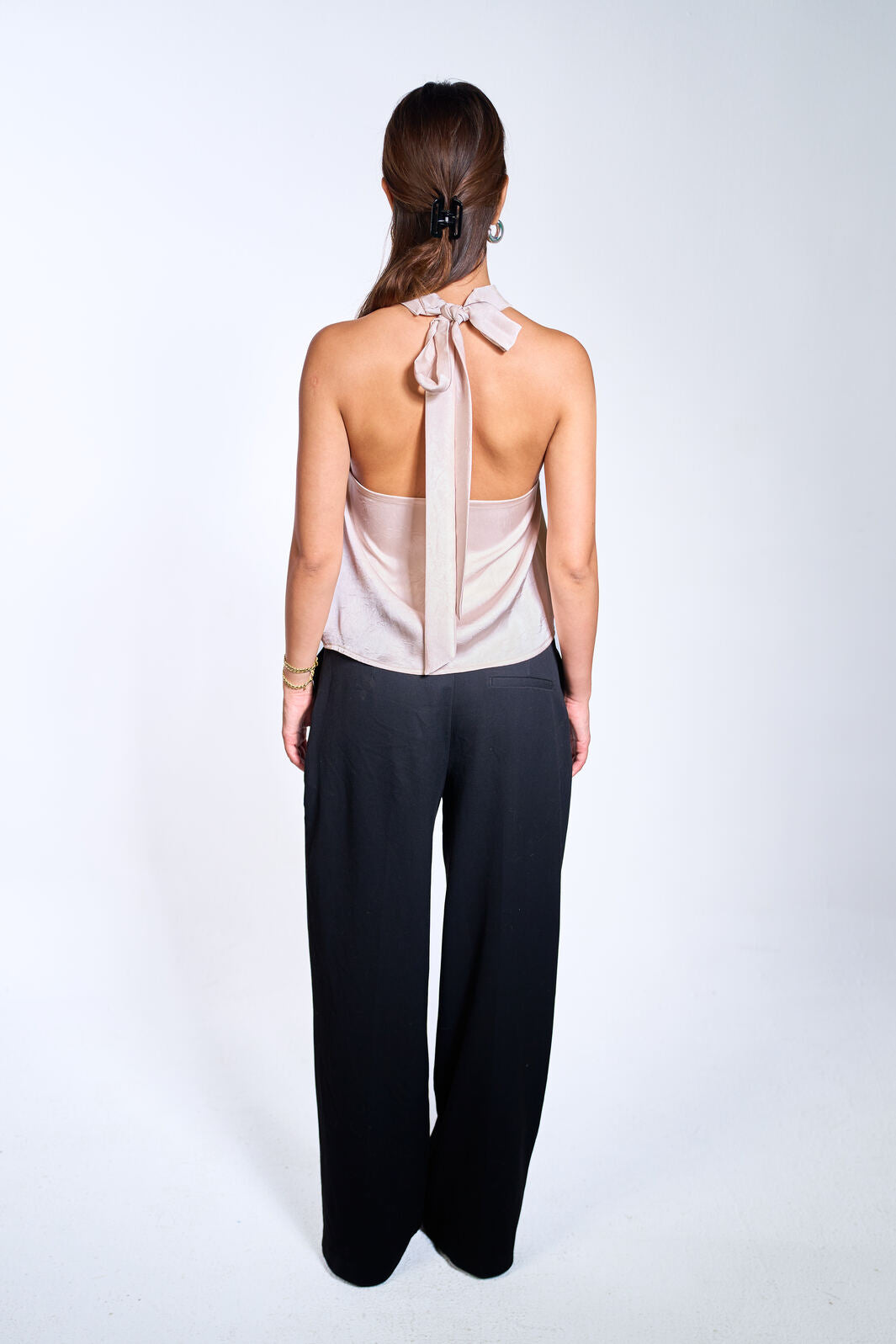 Champagne Halter Top